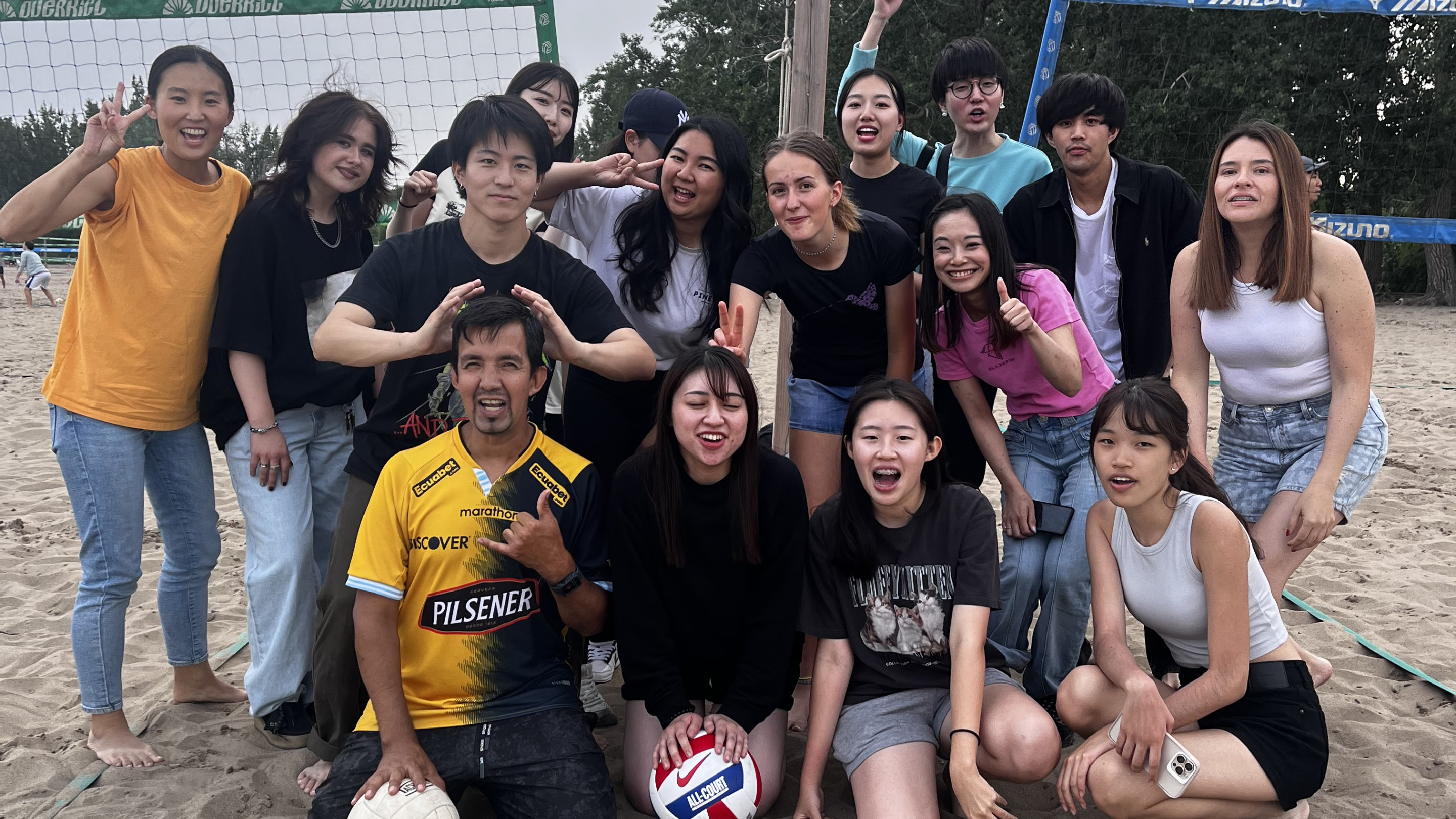 Volleyball at Woodbine Beach